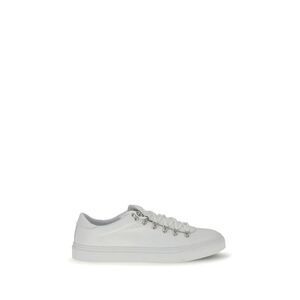 Diemme White Calf Leather Bos Taurus Athletic Men's Sneakers